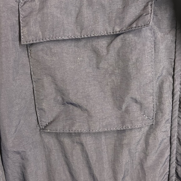 1 Sunset Lane Women's Utility Rain Jacket, anorak, navy blue, preppy, nautical - Picture 3 of 7